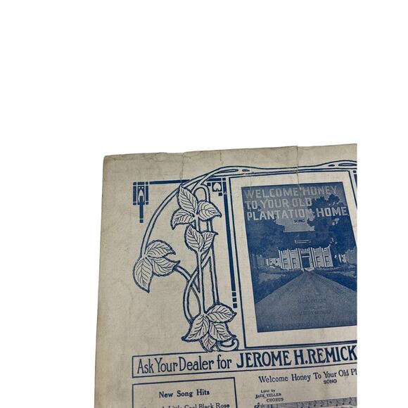 1916 Dont Turn The Smiles To Tears Sheet Music Richard Whiting Daisy Sullivan - Picture 9 of 11